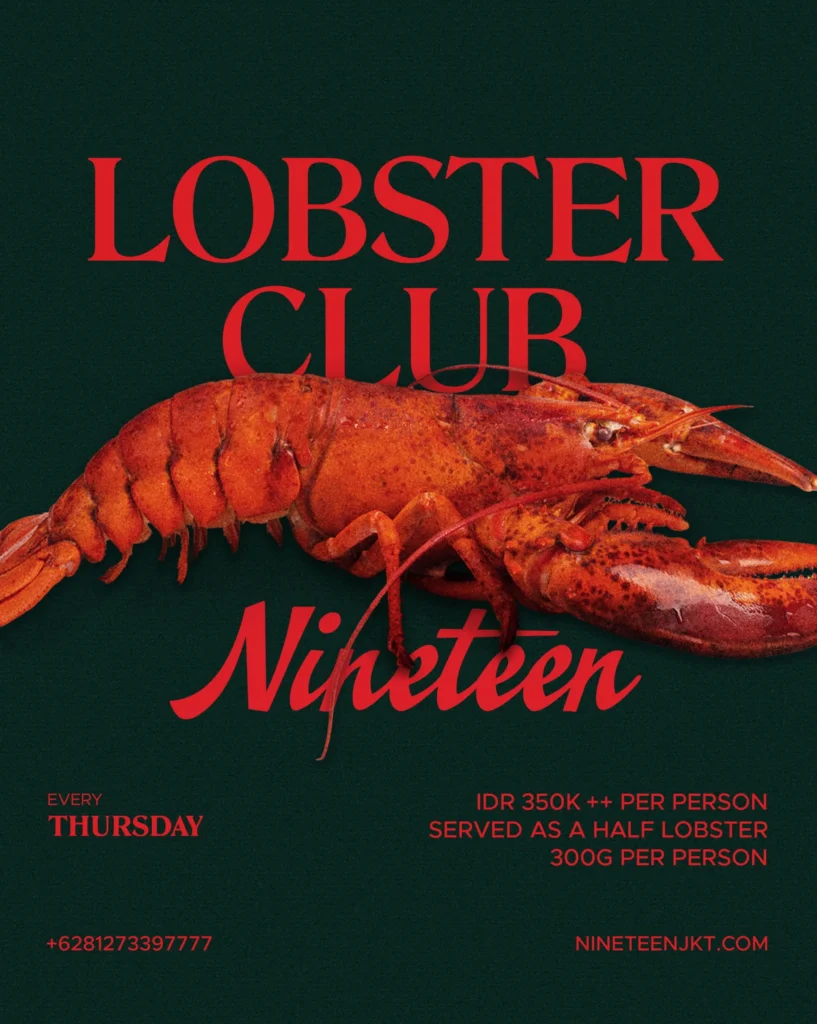 THE NINETEEN SCBD (UPDATED) MENU