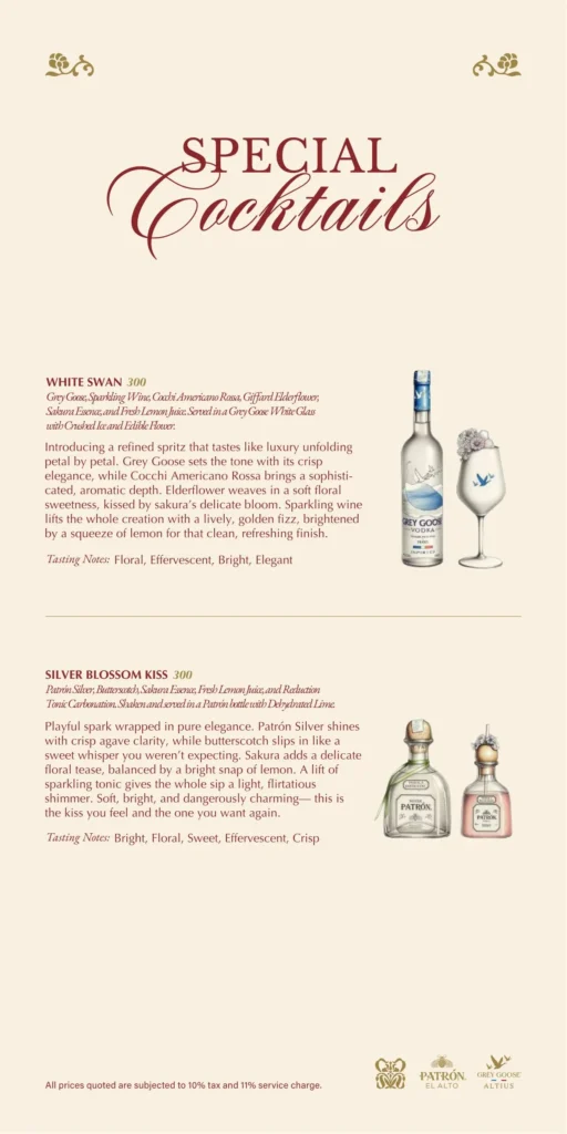 Izzy Social Club Menu