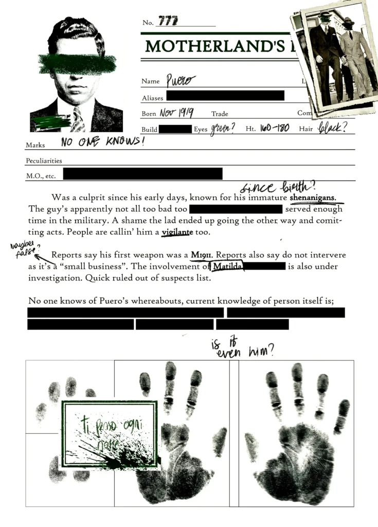 Puero Bar Senopati Menu