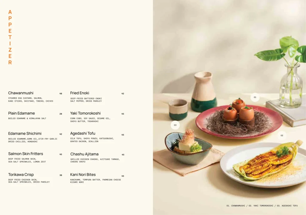 teru jakarta menu
