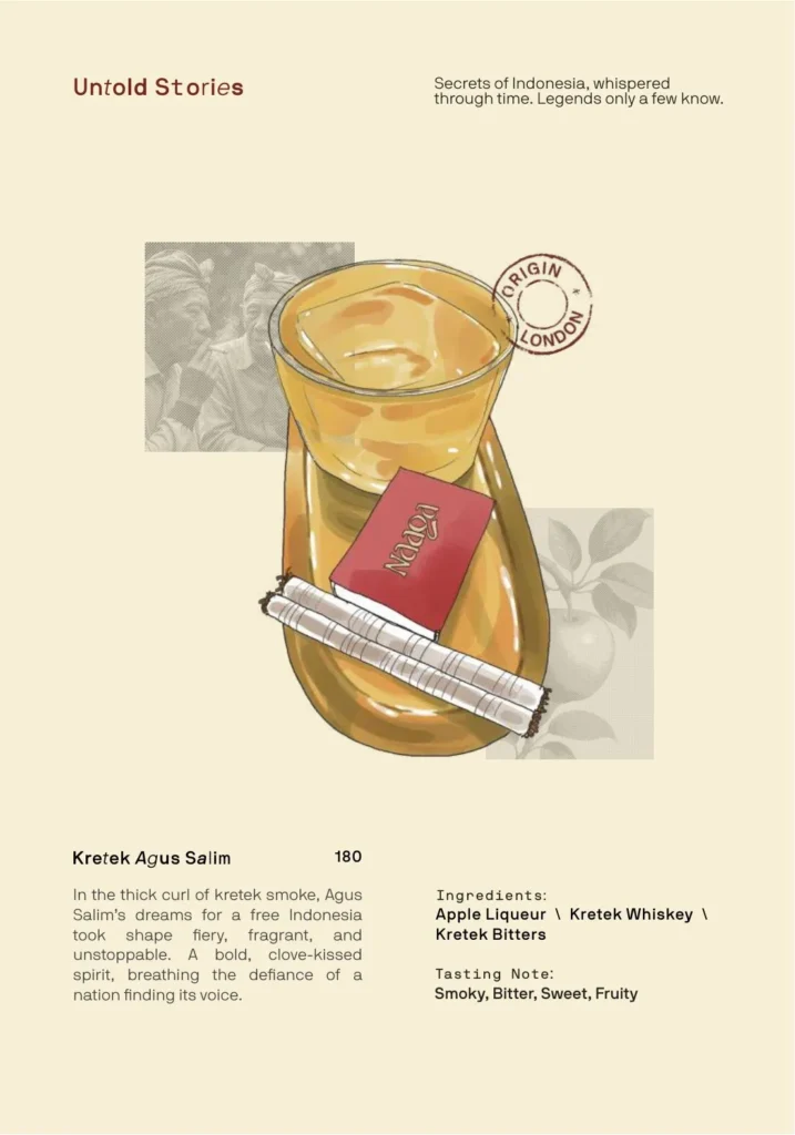 Naaga Signature Cocktails Menu