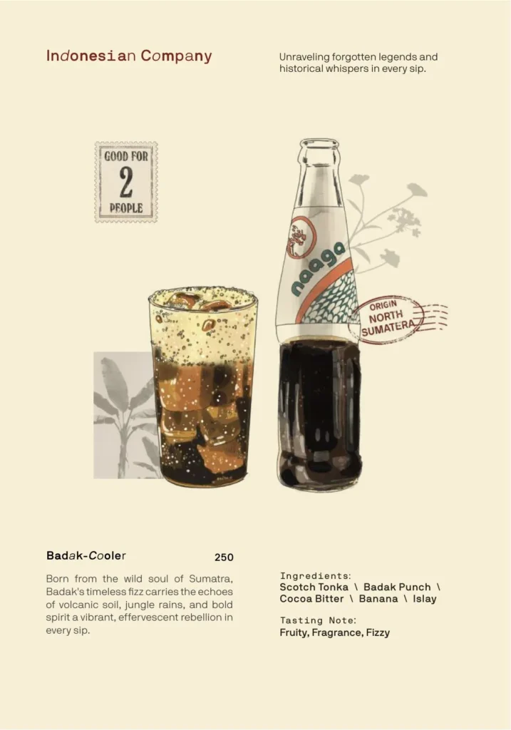 Naaga Signature Cocktails Menu