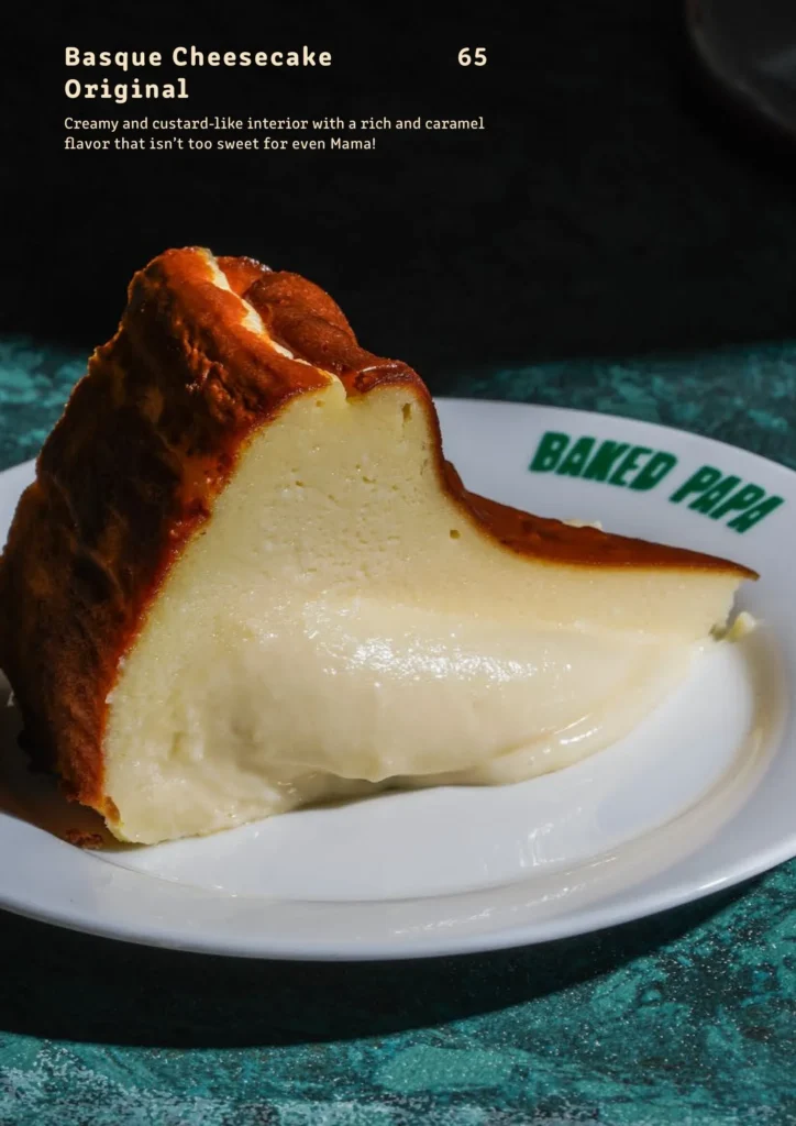 Menu Naked Papa