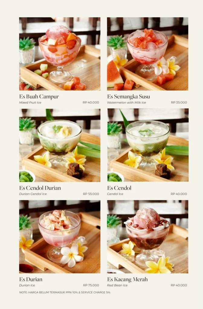 Wiro Sableng Garden Menu