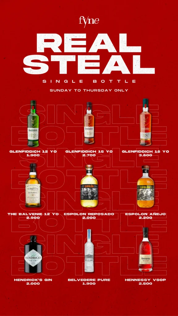 fyne jakarta menu